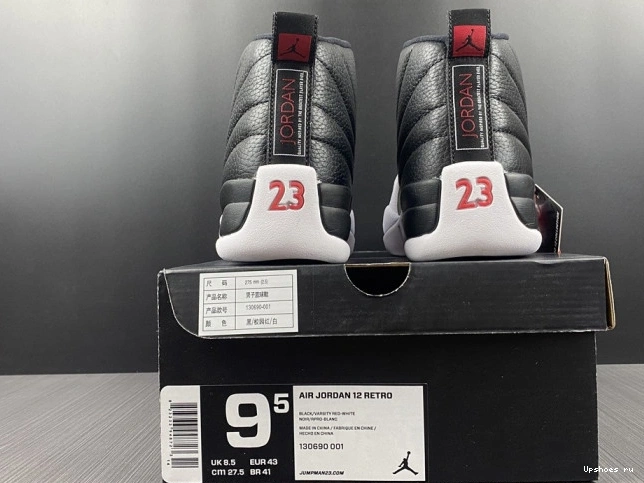 Jordan (2012) 12 Air Retro Playoffs 130690-001 0405